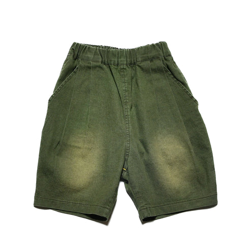 【90~120】カラーデニムタックショーツ 1524602